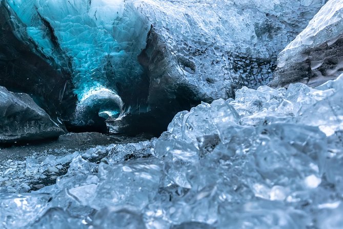 Treasure Iceland - Ice Cave Discovery - One to one-and-a-half hours across glacial moraine