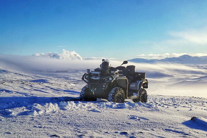 Twin Peaks ATV Iceland Adventure from Reykjavik - Solo quad or shared ATV?