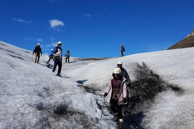 Vatnajökull Glacier Walk from Hali - Getting onto Breiðamerkurjökull