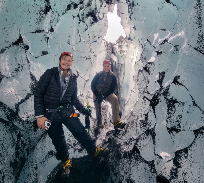 Vik: Guided Glacier Hike on Sólheimajökull - Ice formations, ash bands, and photo stops