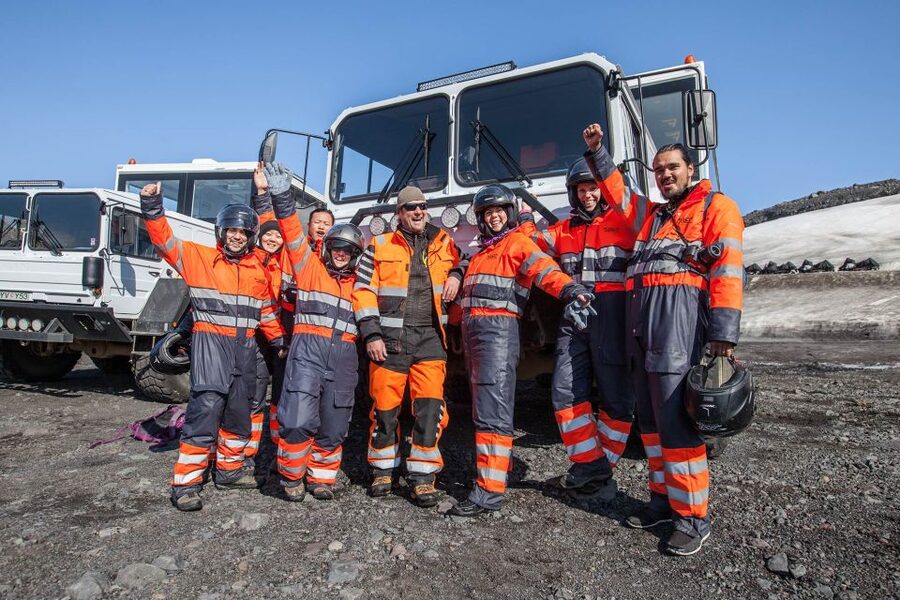 Vik: Mýrdalsjökull Snowmobile Adventure - Reaching the Mýrdalsjökull Base Camp