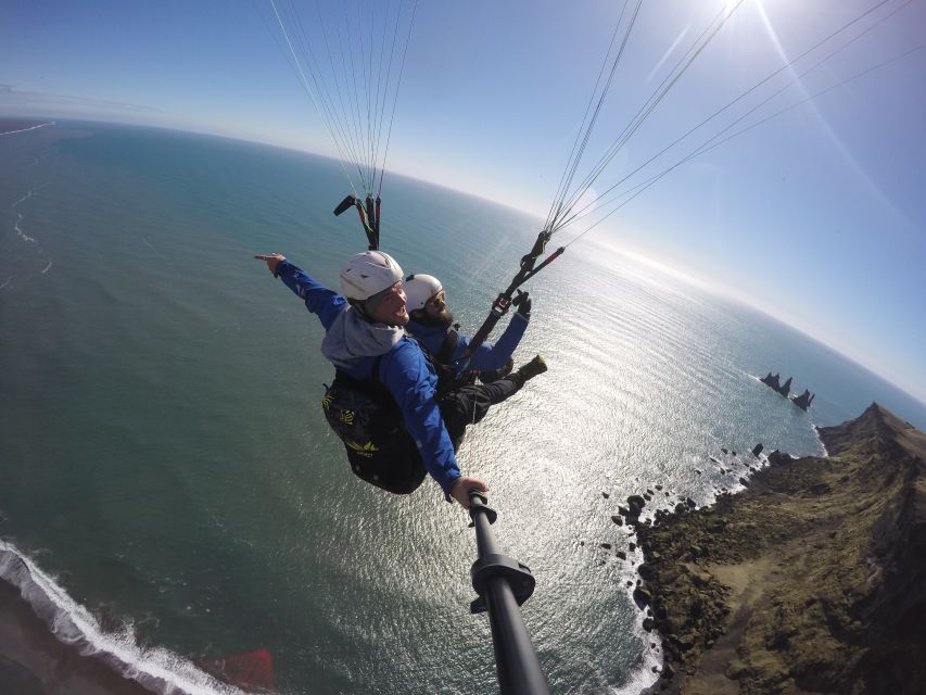 Vík: Paragliding Tandem Flight - Meeting True Adventure in Vík