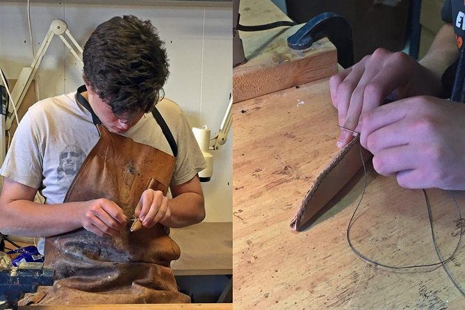 Viking Knife–Making Workshop in Reykjavik - Sanding, polishing, and shaping the handle