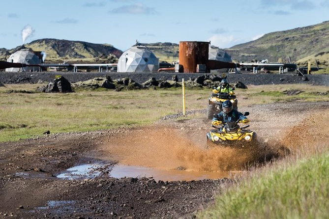 Volcanic Springs ATV adventure from Reykjavik - Ulfarsfell gives you an early taste of the terrain