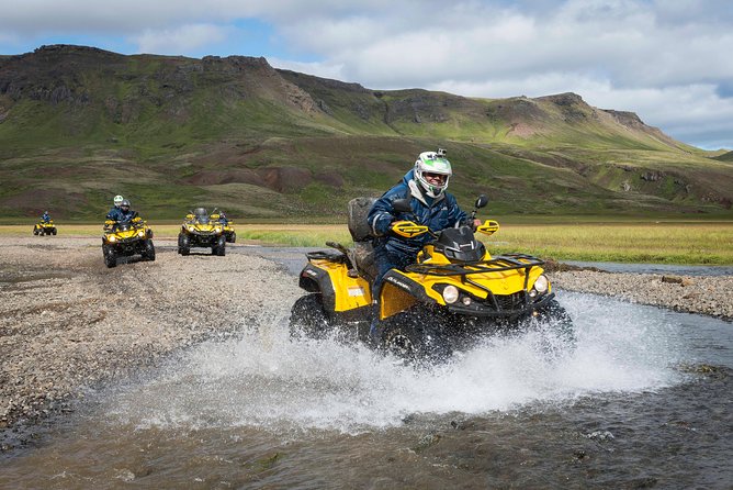 Volcanic Springs ATV adventure from Reykjavik - The geothermal stops add context, but check the route wording