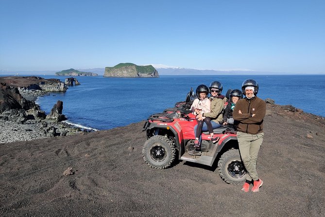 Volcano ATV Tour - Driving through Eldfell’s lava