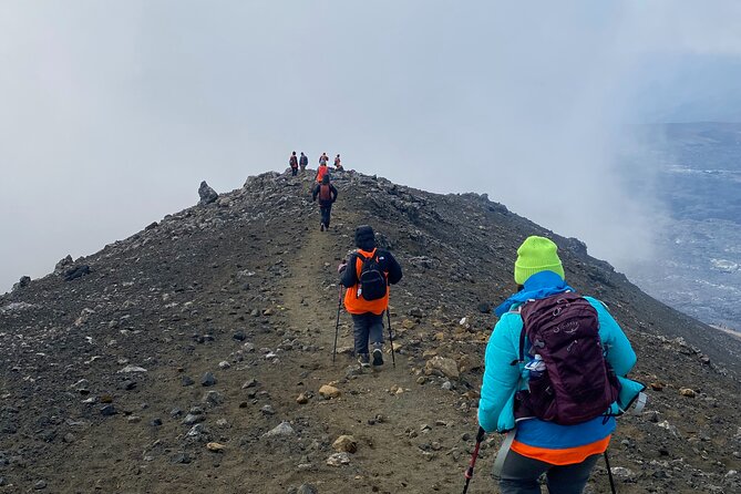 Volcano Eruption Site Hike from Reykjavik - The guide can make or break the day