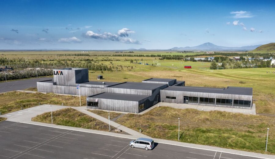 Volcano Exhibition and Cinema - Lava Centre Iceland - The eruption cinema brings recent Iceland into focus
