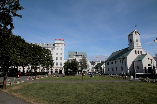 Walking tour of Reykjavik city - Austurvöllur Square and the heart of public life