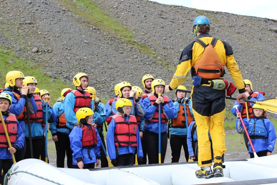 West Glacial River Family Rafting - Starting at Bakkaflöt in Varmahlíð