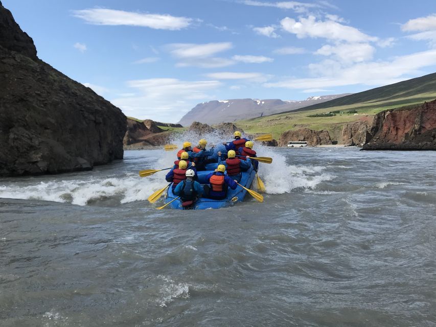 West Glacial River Family Rafting - The geothermal hot chocolate stop