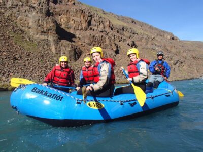 West Glacial River Family Rafting
