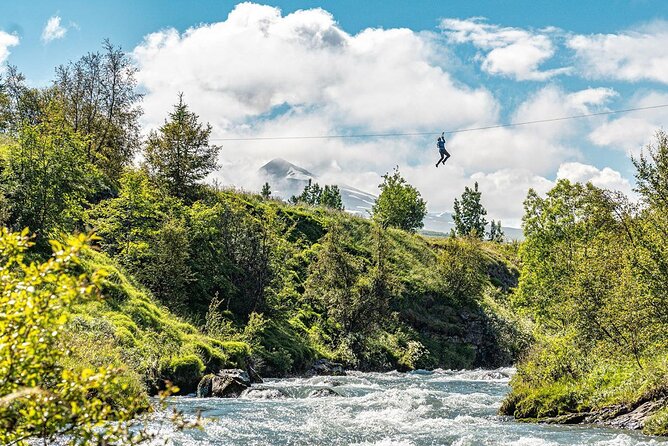 Zipline Adventure Through Glerárgil River Canyon in Akureyri Town - Fitness, clothing, and safety details