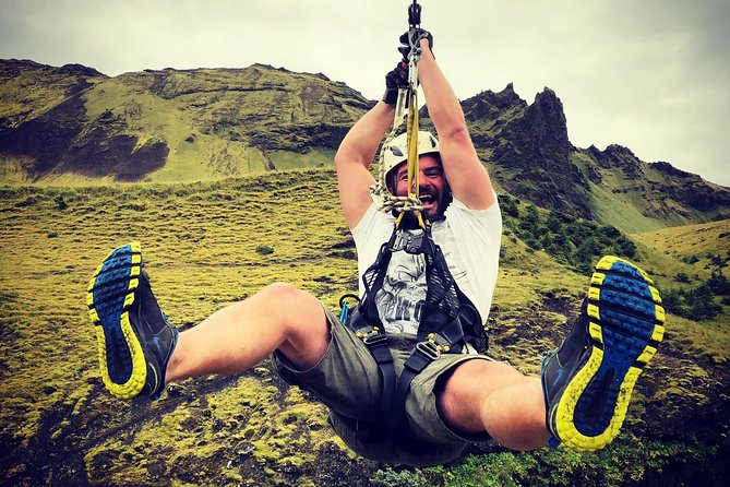 Zipline and Hiking Adventure Tour in Vík - The guides make the difference